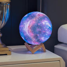 Load image into Gallery viewer, Galaxy Moon Lamp - Color Changing
